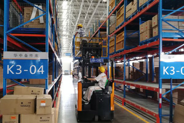 汽配倉(cāng)庫(kù)橫梁貨架